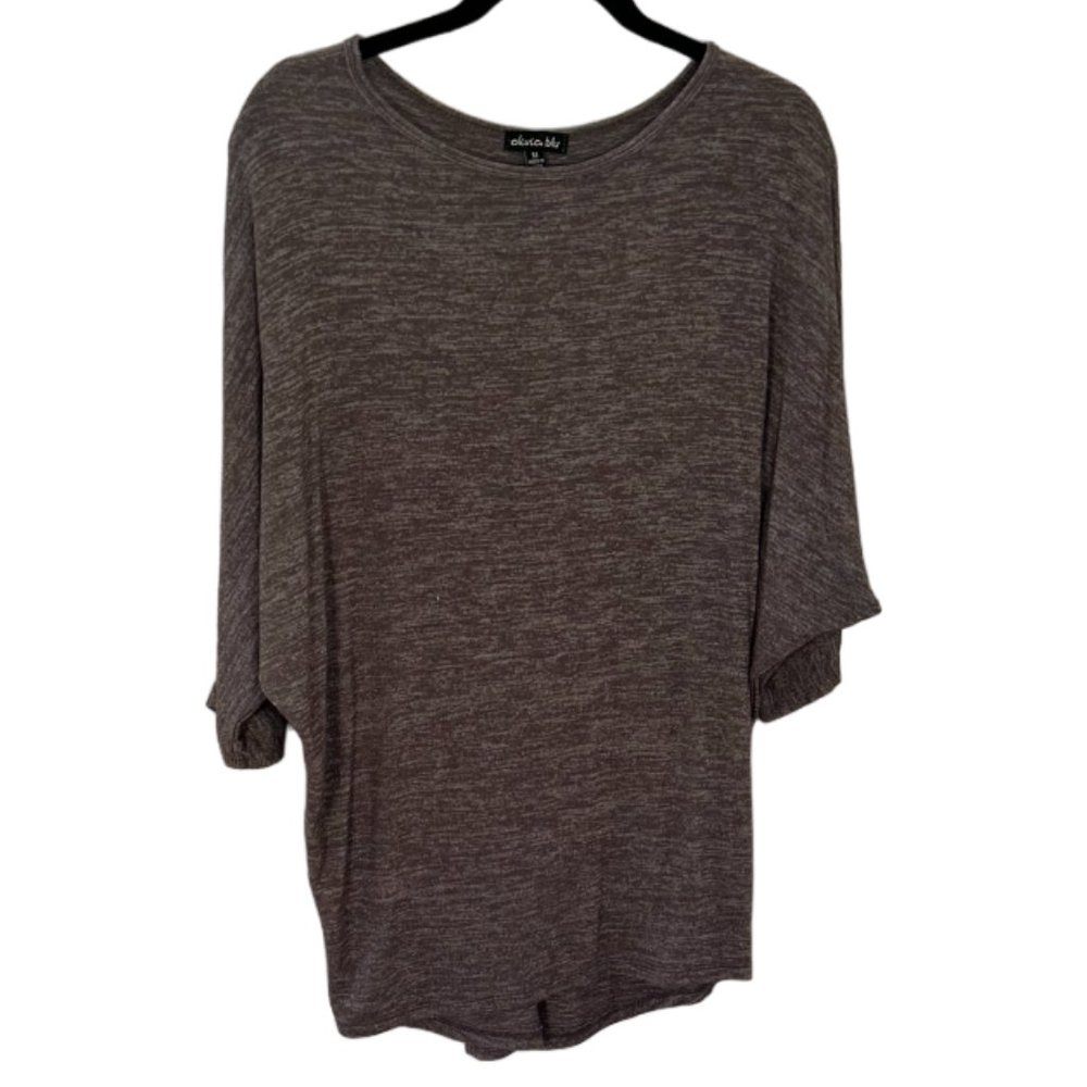 Olivia Blu Lightweight Sweater Size M. Grey   228
